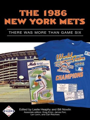 cover image of The 1986 New York Mets